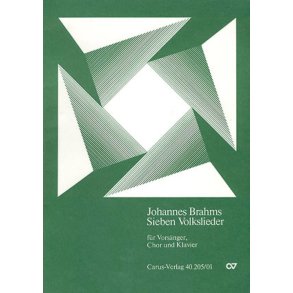 Brahms: Sieben deutsche Volkslieder