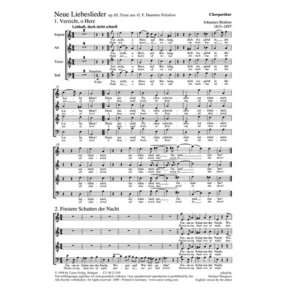 Brahms: Neue Liebeslieder-Walzer op. 65