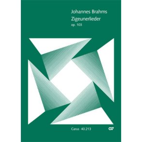 Brahms: Zigeunerlieder op. 103