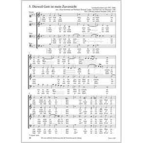 Dieweil Gott ist mein Zuversicht : mit Neutextierung