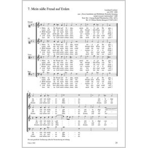 Mein süße Freud auf Erden [mit Neutextierung]