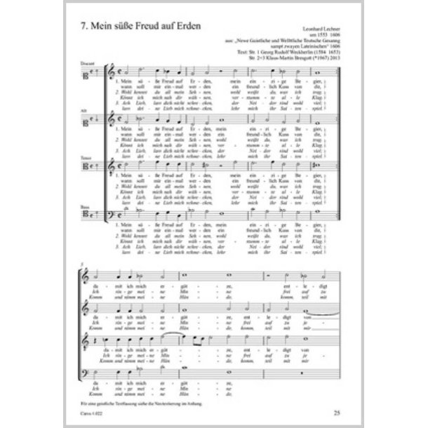 Mein s&uuml;&szlig;e Freud auf Erden [mit Neutextierung]