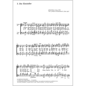 Der Einsiedler : F-Dur