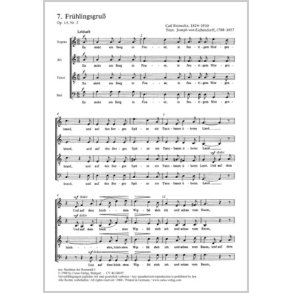 Frühlingsgruss op. 14,2 : a-Moll