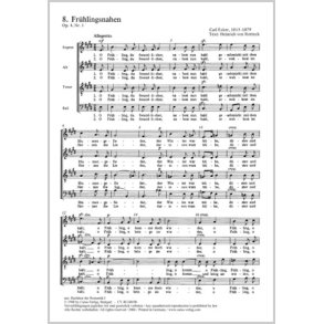 Frühlingsnahen : E-Dur