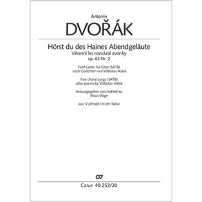 Hörst du des Haines Abendgeläute : (uit : In der Natur)