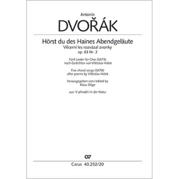 H&ouml;rst du des Haines Abendgel&auml;ute : (uit : In der Natur)