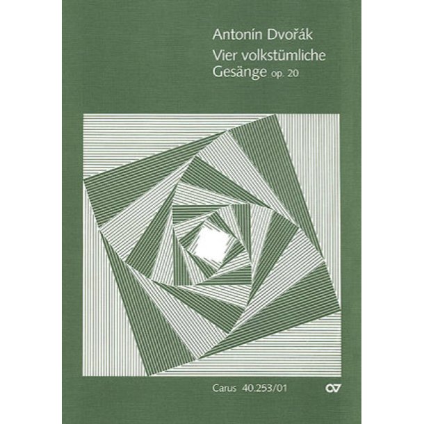 Dvor&aacute;k: Vier volkst&uuml;mliche Ges&auml;nge op. 20