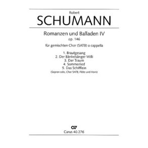 Schumann: Romanzen und Balladen IV op. 146