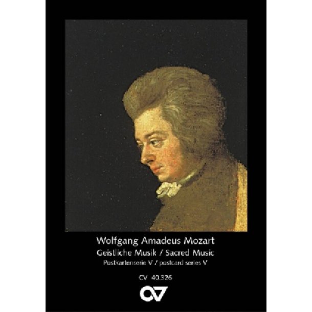 Postkarten-Serie 5 : Wolfgang Amadeus Mozart - Geistliche Musik