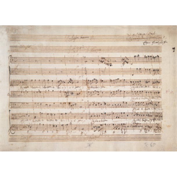 Kyrie der Messe in d-Moll