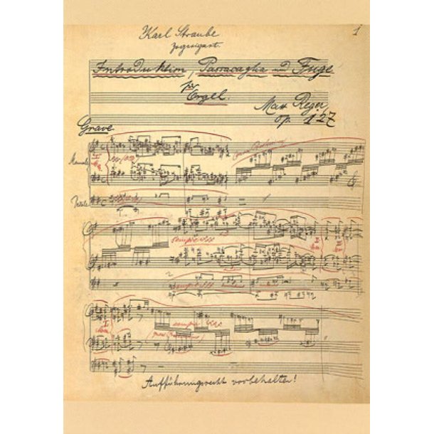 Introduktion, Passacaglia und Fuge e-Moll