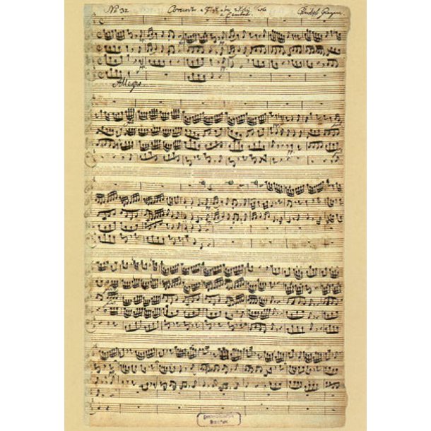 Konzert f&uuml;r Blockfl&ouml;te und Streicher in F