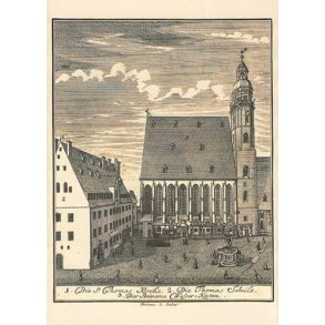 Thomaskirche und Thomasschule in Leipzig