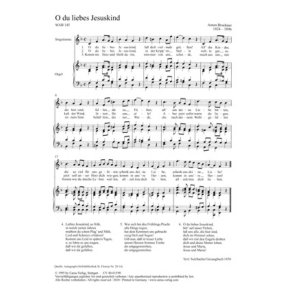 Bruckner: O du liebes Jesukind
