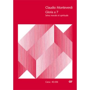 Gloria à 7 : aus: Selva morale e spirituale
