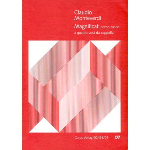 Magnificat primo tuono &agrave; 4 voci : aus: Selva morale et spirituale