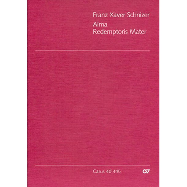 Alma redemptoris mater