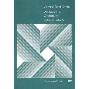 Oratorio de Noël (Weihnachtsoratorium) op. 12 : Klavierauszug Deutsch