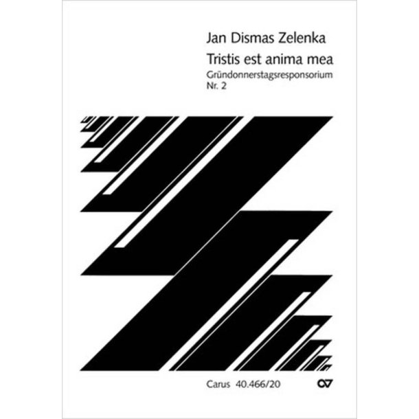 Tristis est anima mea : aus: Responsoria pro hebdomada sancta