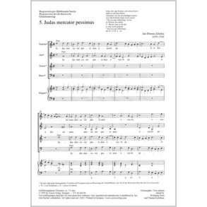 Judas mercator : aus: Responsoria pro hebdomada sancta