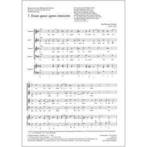 Eram quasi agnus : aus: Responsoria pro hebdomada sancta