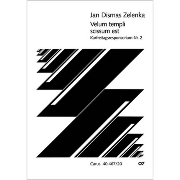 Velum templi scissum est (ZWV 55 no.11) : uit: Responsoria pro hebdomada sancta
