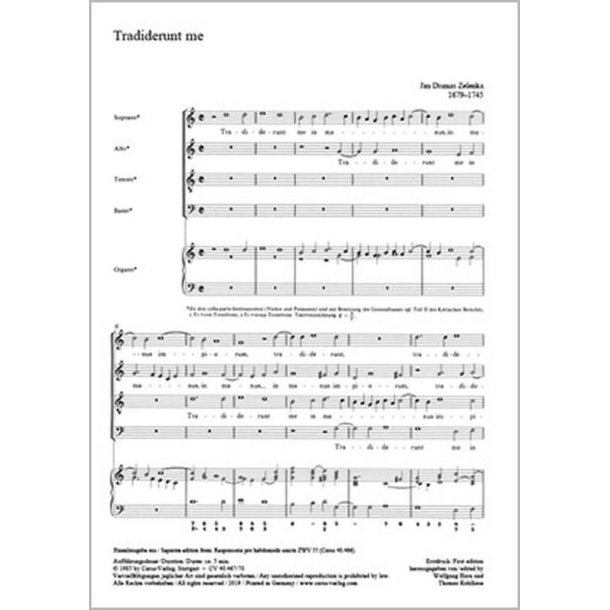 Tradiderunt me (ZWV 55, no.16)