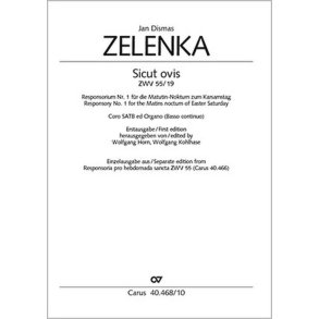 Sicut ovis : aus: Responsoria pro hebdomada sancta