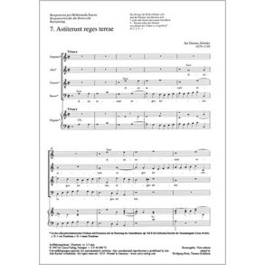 Astiterunt reges terrae : aus: Responsoria pro hebdomada sancta