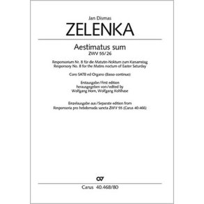 Aestimatus sum : aus: Responsoria pro hebdomada sancta