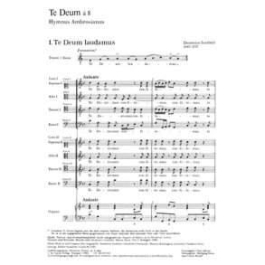 Te Deum à 8 : C-Dur
