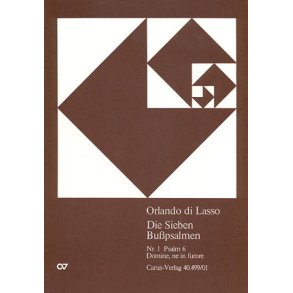 Psalm 6 : aus: Die sieben Bußpsalmen