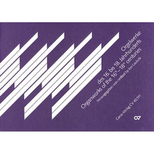 Orgelwerke des 16.-18. Jahrhunderts