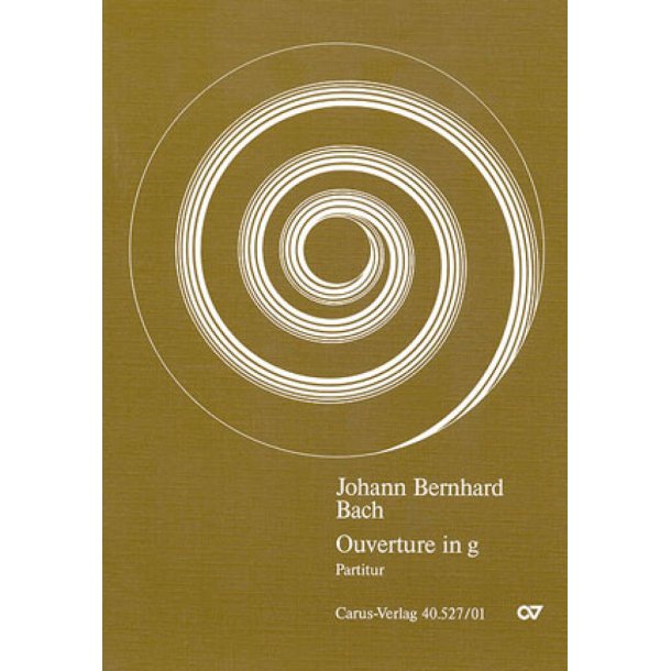 Orchestersuite Nr. 1 : Ouverture in g