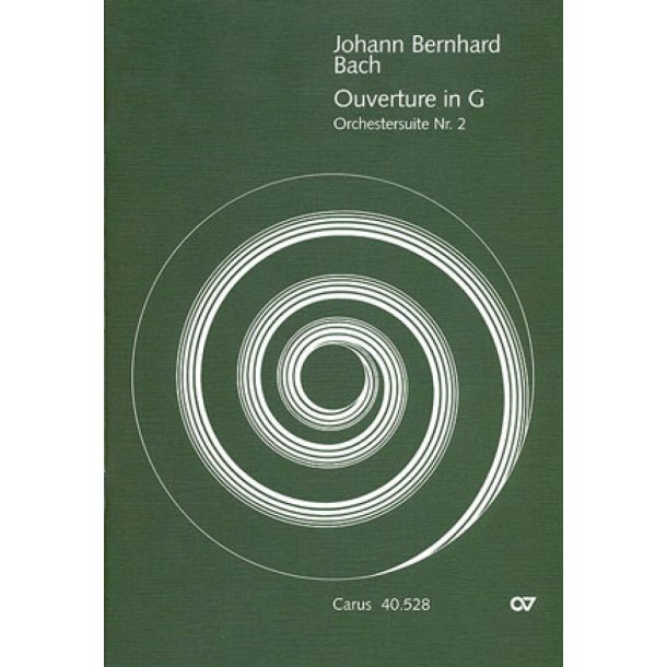 Orchestersuite Nr. 2 : Ouverture in G