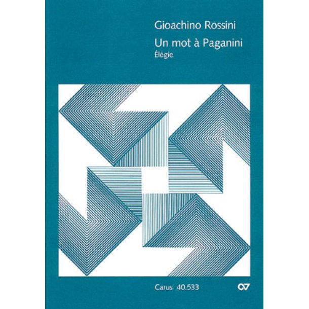 Un mot &agrave; Paganini. &Eacute;l&eacute;gie : D-Dur