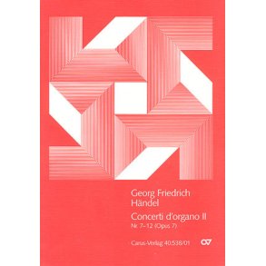 Händel: Concerti d'organo Nr.7-12