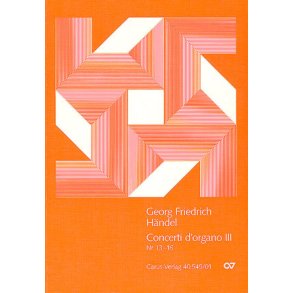 Händel: Concerti d'organo Nr. 13-16