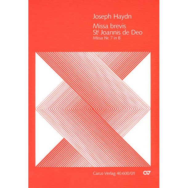 Missa brevis Sti. Joannis de Deo Hob. XXII:7 : Kleine Orgelsolomesse