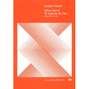 Missa brevis Sti. Joannis de Deo Hob. XXII:7 : Kleine Orgelsolomesse