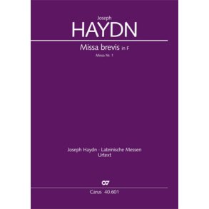 Missa brevis Hob. XXII:1 : F-Dur