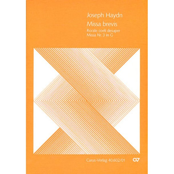 Missa brevis : Rorate coeli desuper