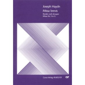 Missa brevis : Rorate coeli desuper