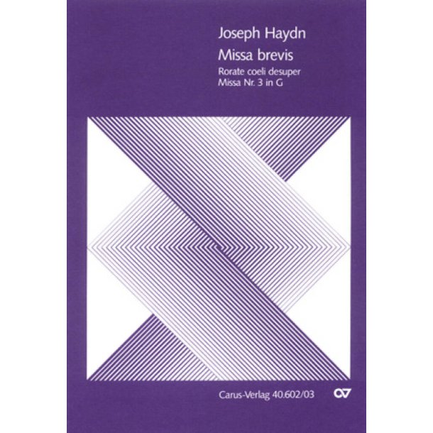 Missa brevis : Rorate coeli desuper