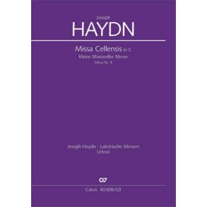 Missa Cellensis [Mariazeller-Messe] : C-Dur