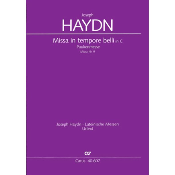 Missa in Tempore Belli no. 9 : Pauken-Messe