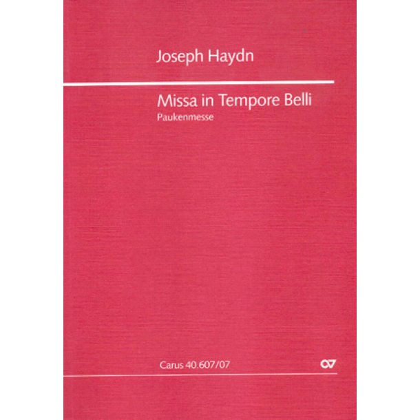 Missa in Tempore Belli : Pauken-Messe