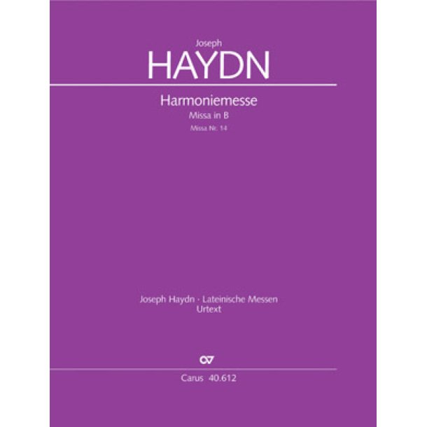 Harmoniemesse in B : B-Dur