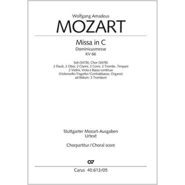 Missa in C : Dominicusmesse